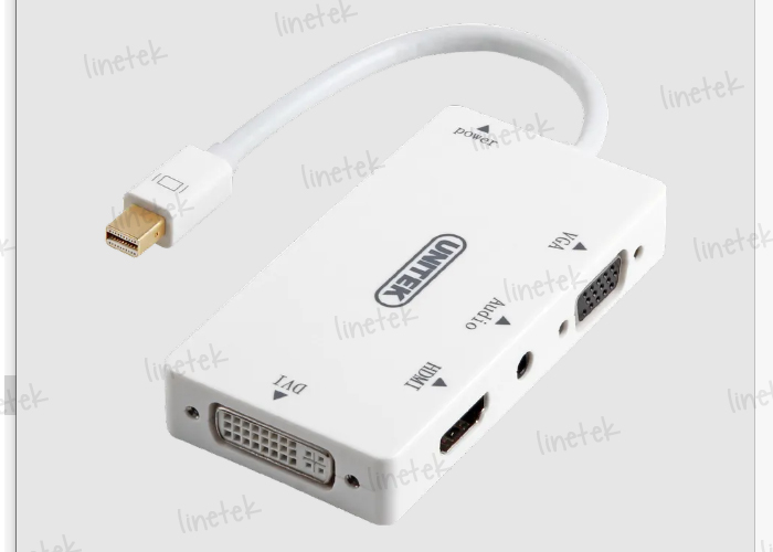 MINI DISPLAYPORT TO HDMI/VGA/DVI/AUDIO CONVERTER