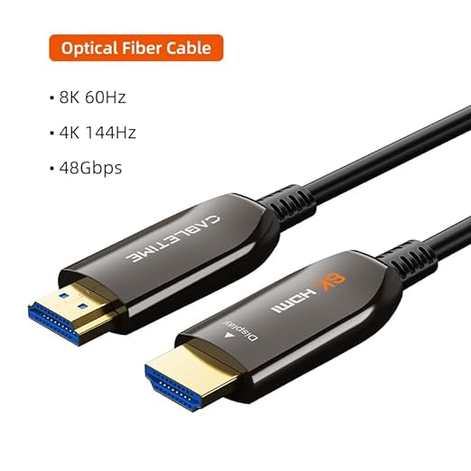 AOC Active Optical HDMI 2.1 Cable 8K 60Hz 48Gbps