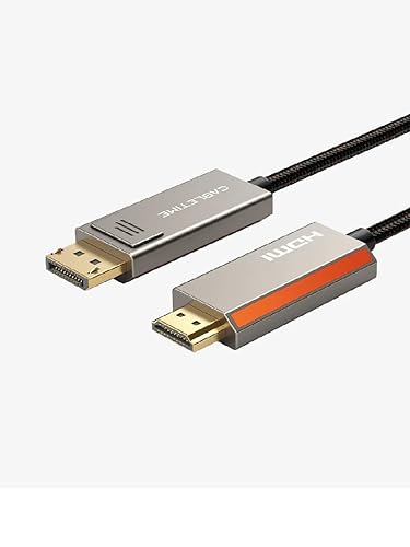 Uni-Directional 8K 60Hz Displayport 1.4 To HDMI 2.1 Cable 4K 120Hz