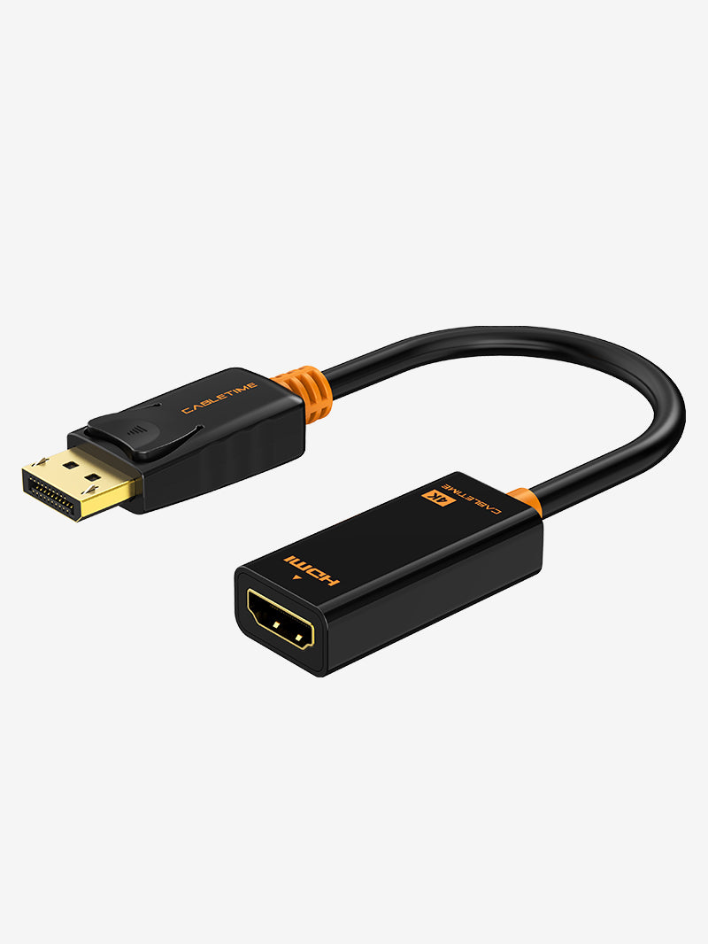 DisplayPort Male To HDMI Female Adaptor 4K 30hz