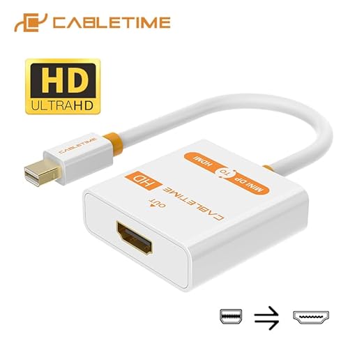 Mini DP to HDMI Adapter 1080P 60HZ