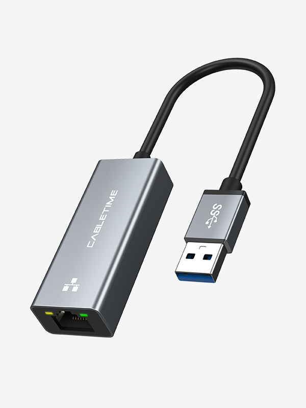 USB 3.0 To Gigabit Ethernet Adapter 1000Mbps RJ45