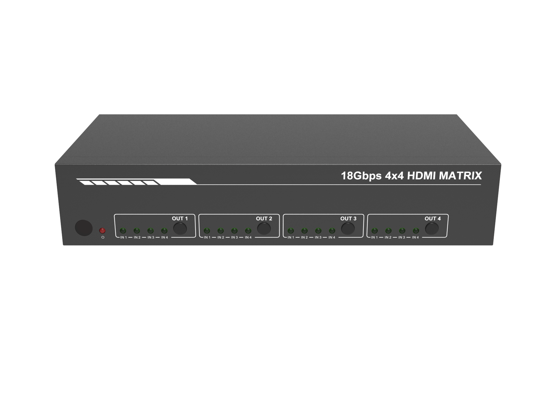 4x4 HDMI 2.0 18Gbps Matrix Switcher