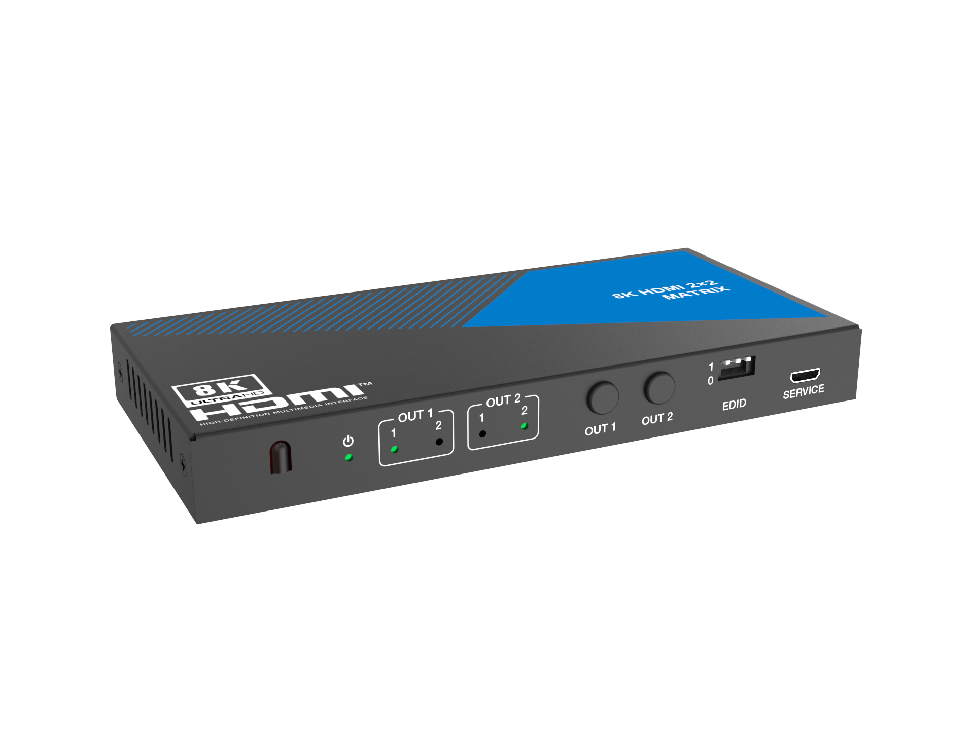 8K HDMI 2x2 Matrix Switcher