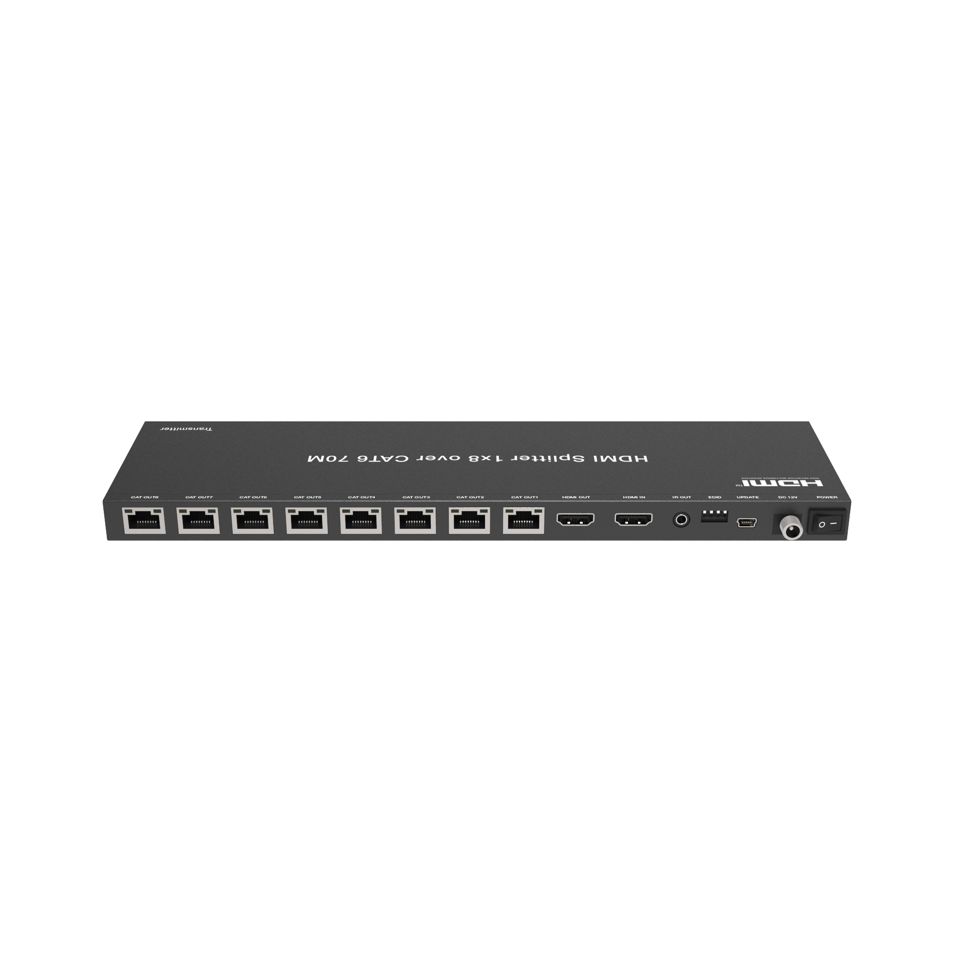 HDMI 1×8 Splitter over CAT6 (70m)