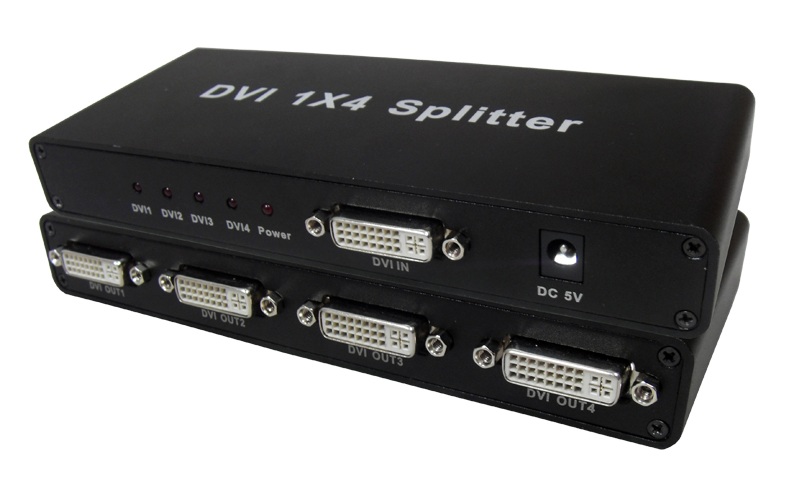 1x4 DVI Splitter