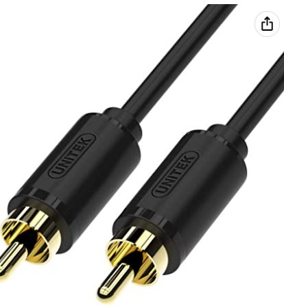 1.5 M 2RCA TO 2RCA CABLE